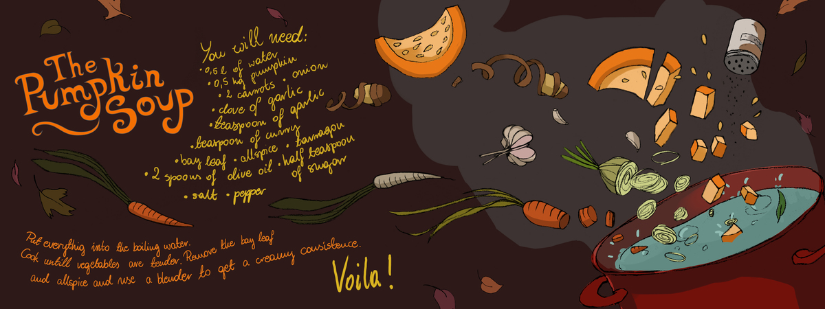 The Pumpkin Soup by Ewa Jóźwiak