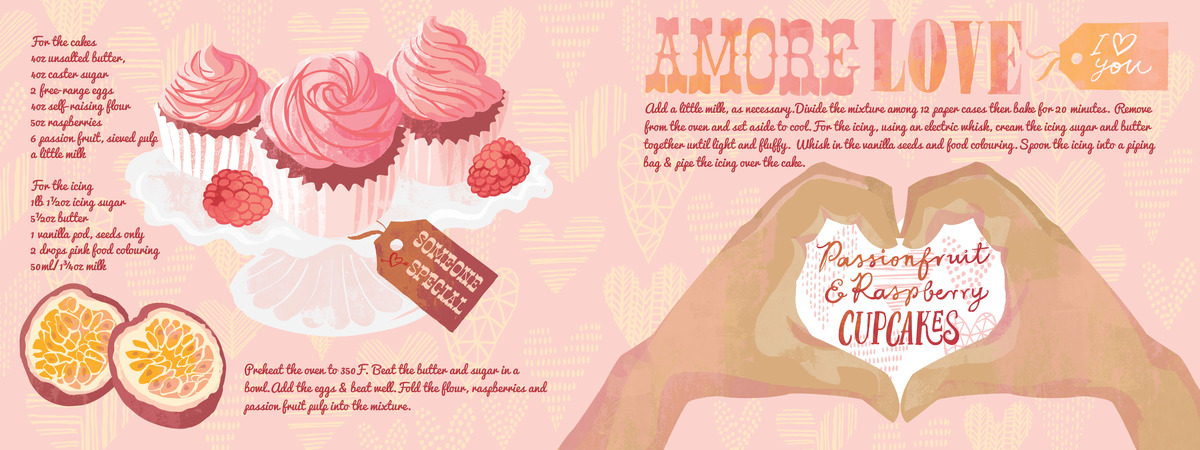 Passionfruit & Raspberry Cupcakes by Ohn Mar Win
