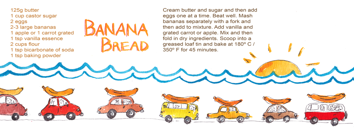 Banana Bread by Sandy Mitchell Banana bread