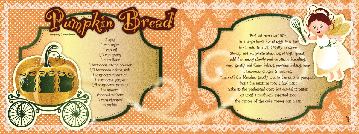Pumpkin Bread by Yael Keshales Keshales pumpkinbread 300