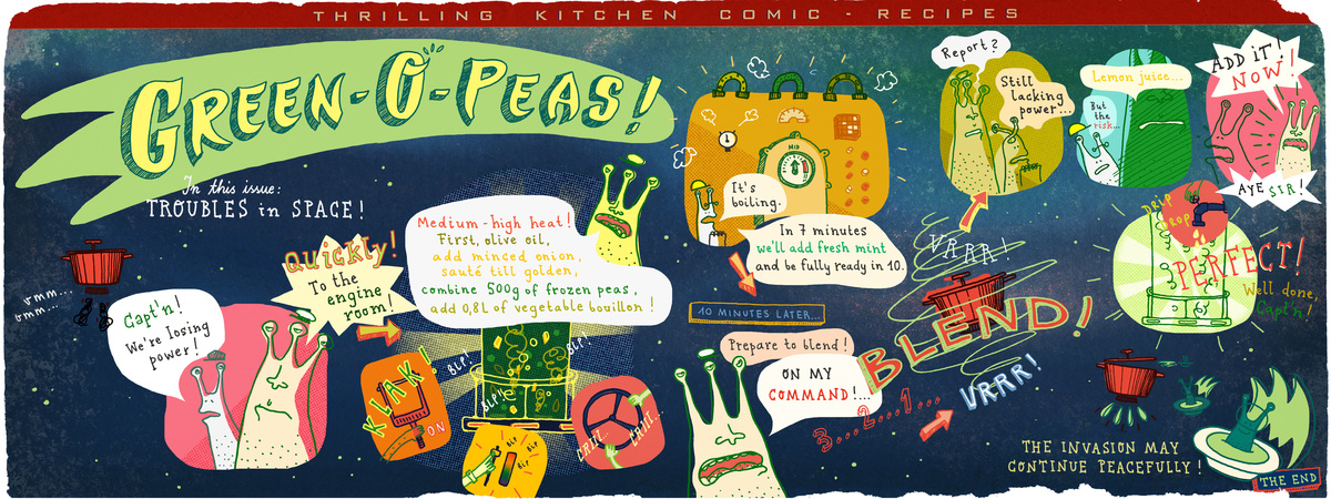 Green O Peas by Joanna Wiejak Green o peas