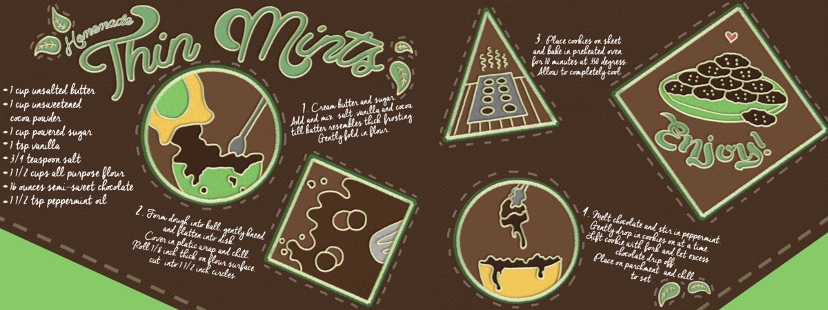 Homemade Thin Mints by Jessica Pietrak