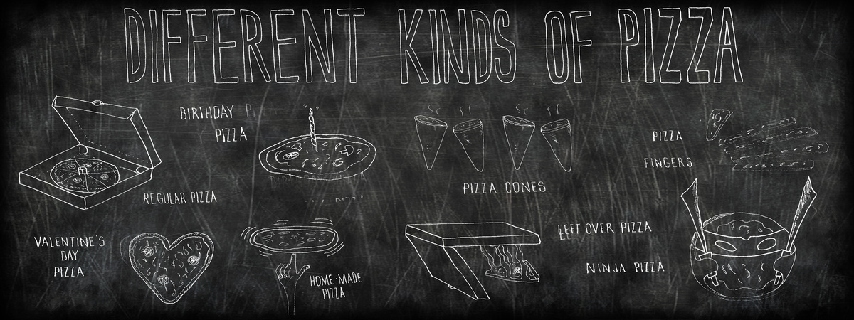 Kinds of Pizzza by Josefina Jolly