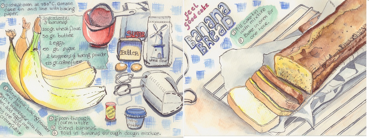 Banana Bread by Dorine van der Vloodt