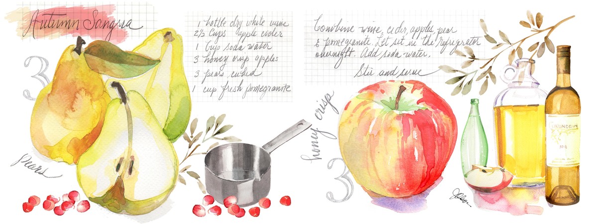 Autumn Sangria by Joanna Schnittker Olson