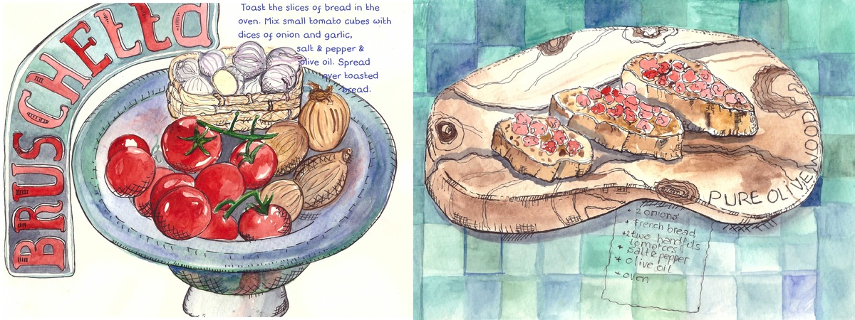 Bruschetta by Dorine van der Vloodt