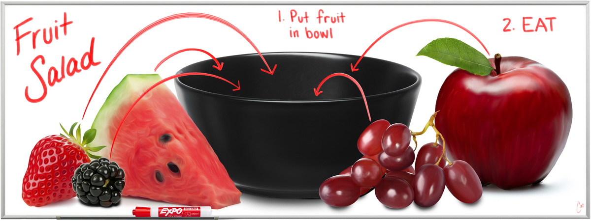 Fruit Salad by Carrie Brausch