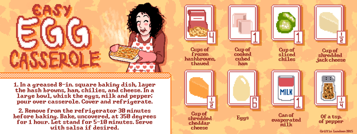 Easy Egg Casserole by Griffin Lundeen
