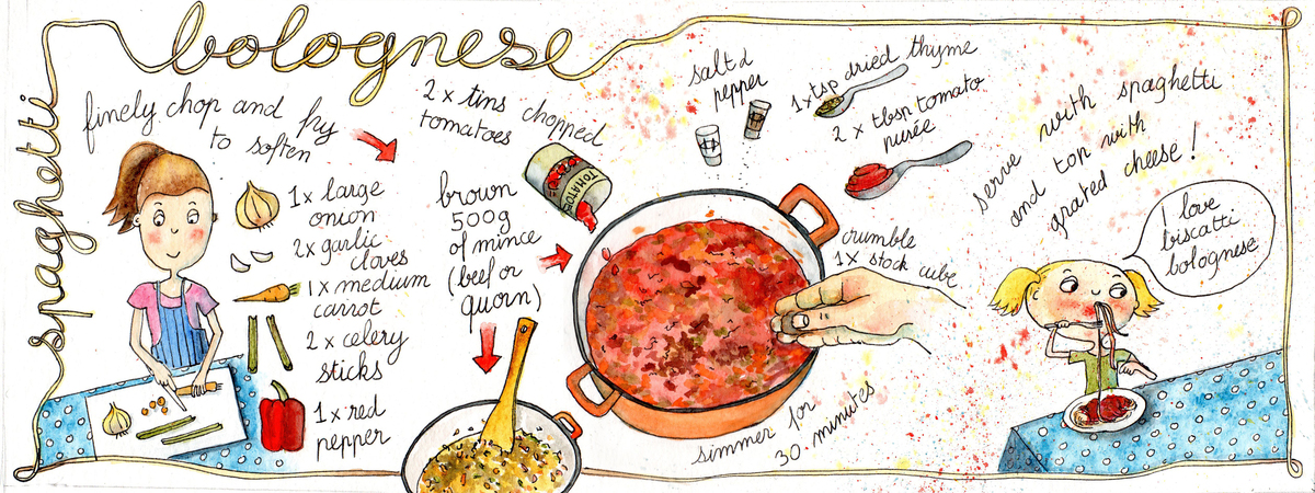 Spaghetti Bolognese by Sophie Peanut
