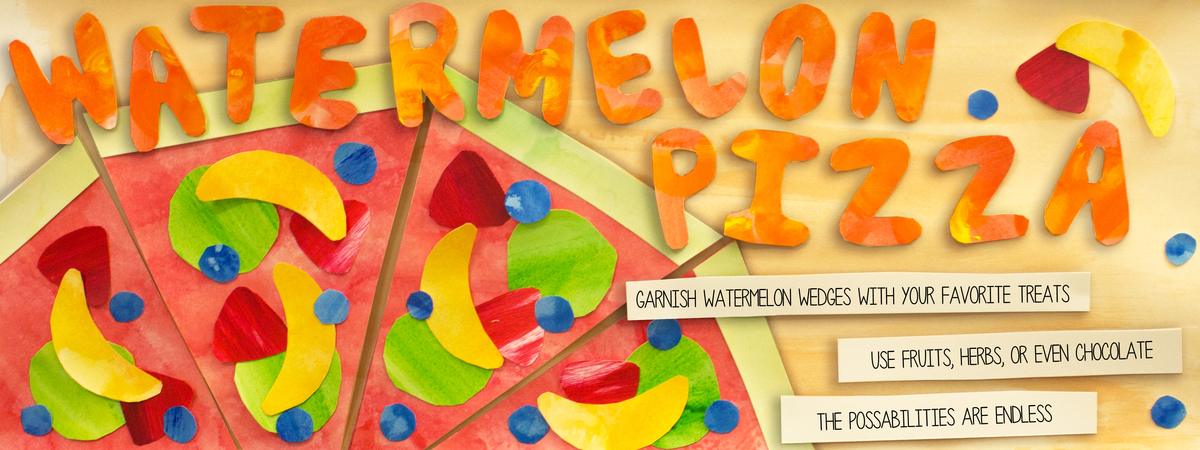 Watermelon Pizza by Jared Sanford