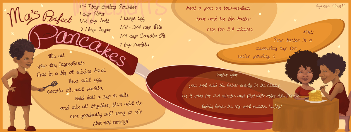 Ma's Perfect Pancakes by Ayanna Niambi