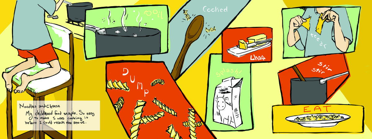 Noodles and Cheese by Olivia Ady