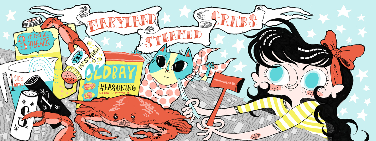 Maryland Steamed Crabs by Cailin Nealon