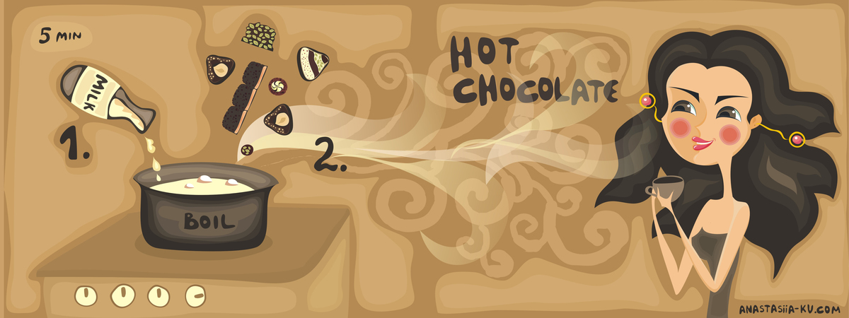 Hot Chocolate by Anastasiia Kucherenko