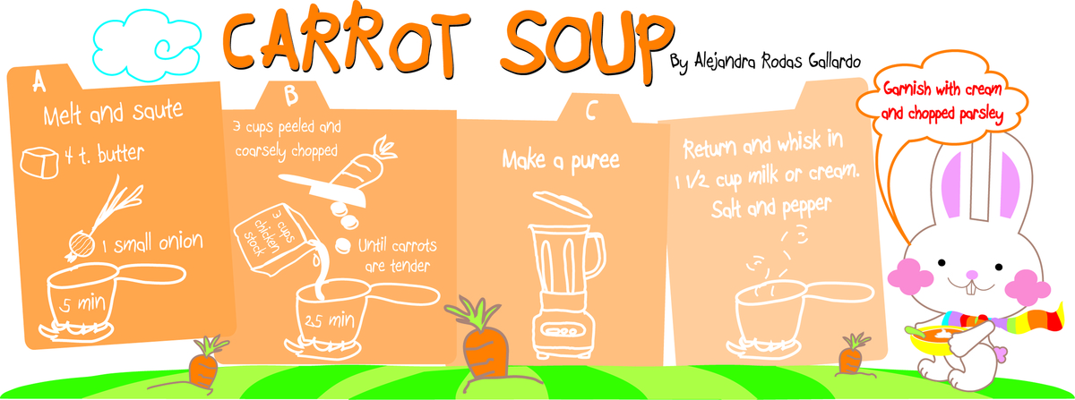 Carrot Soup by Alejandra Rodas Gallardo Gallardo carrotsoup 300