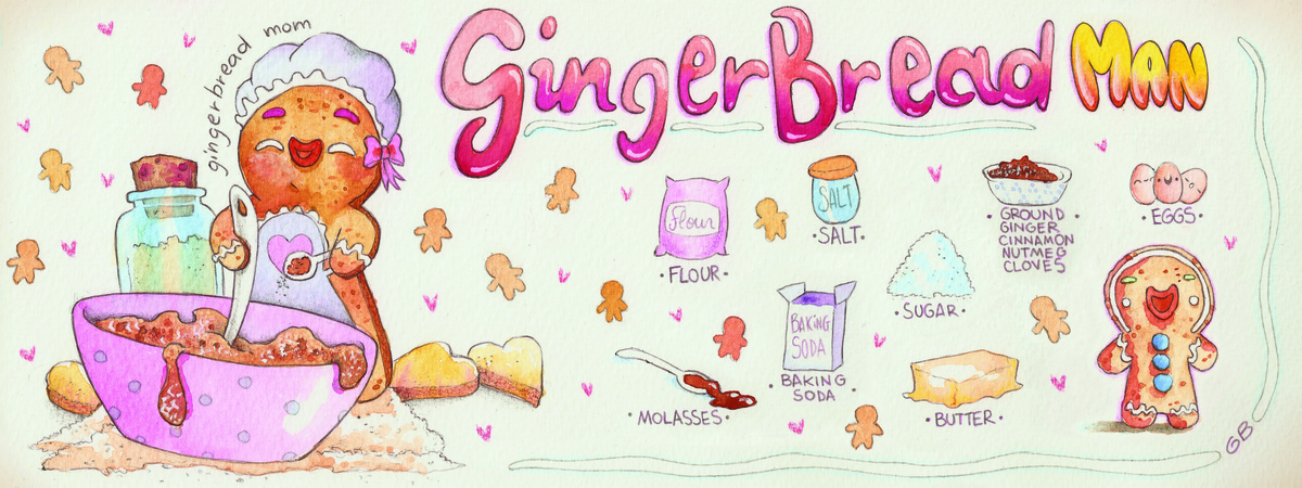 Gingerbread Man by Giulia Basile Basile gingerbread 300