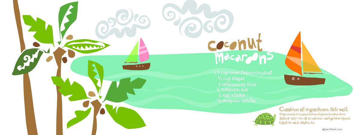 Coconut Macaroons by Jane Dixon