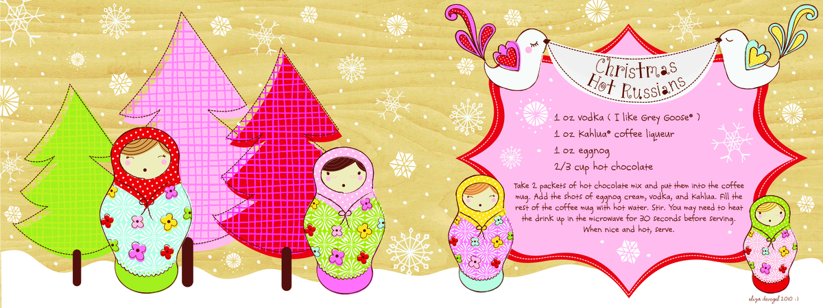 Christmas Hot Russians by Eliza DeVogel