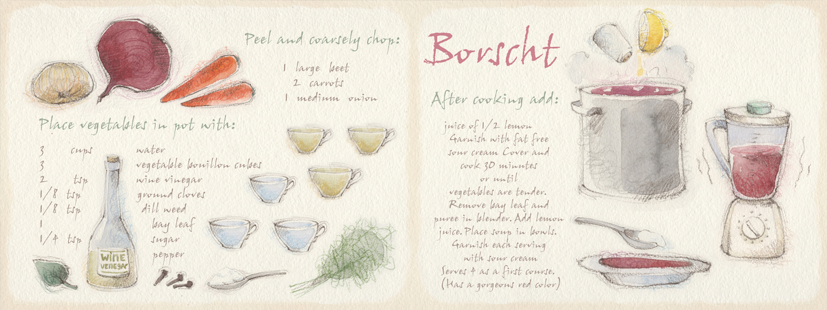 Borscht by Valentina Jaskina