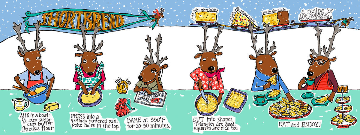3RD PLACE WINNER OF $300 - Shortbread by Paula Pertile