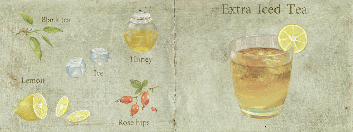 Extra Iced Tea by Elizaveta Makurina