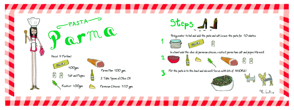 Pasta Parma by nelly castro