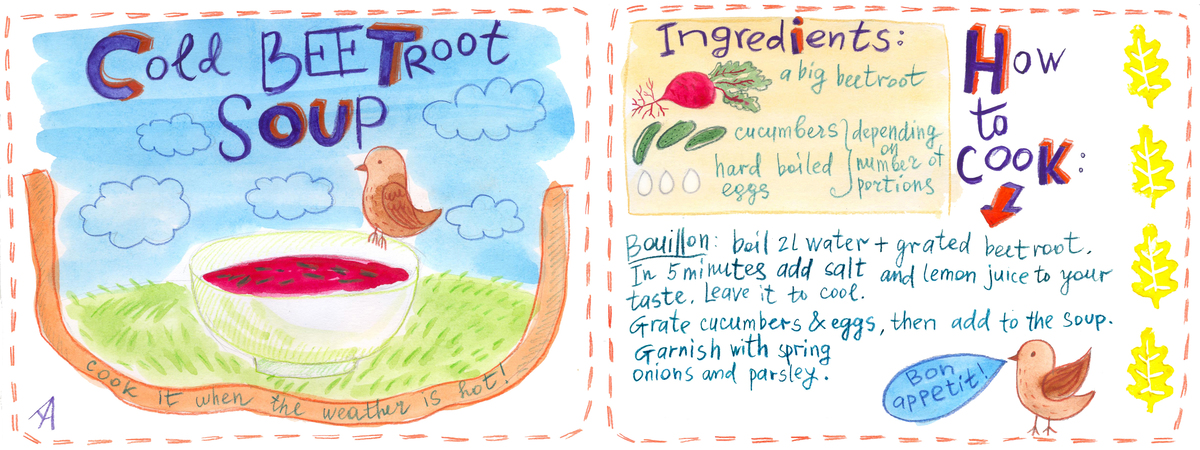 Cold Beetroot Soup by Anna Afonina Afonina beetsoup 300