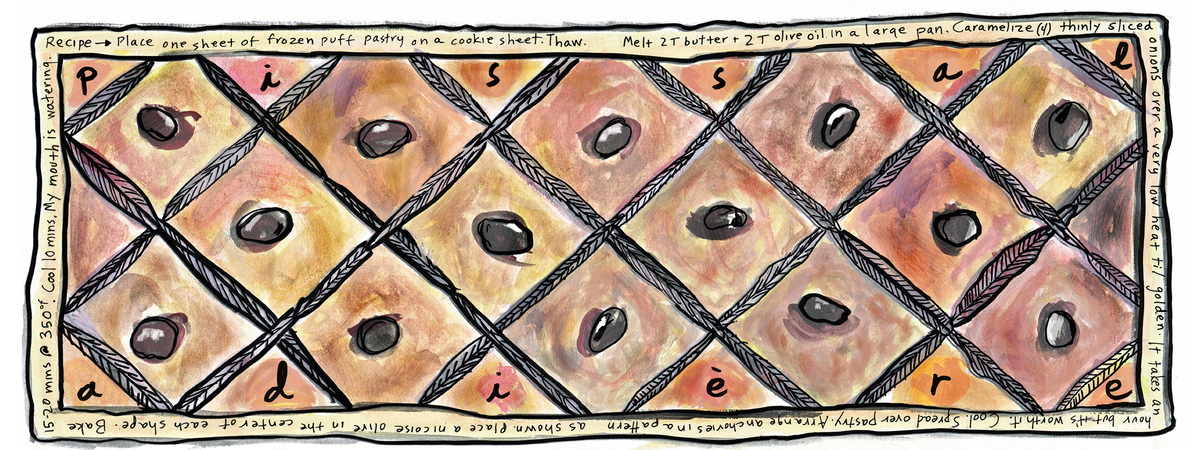 Pissaladière by Jackie Clark Mancuso