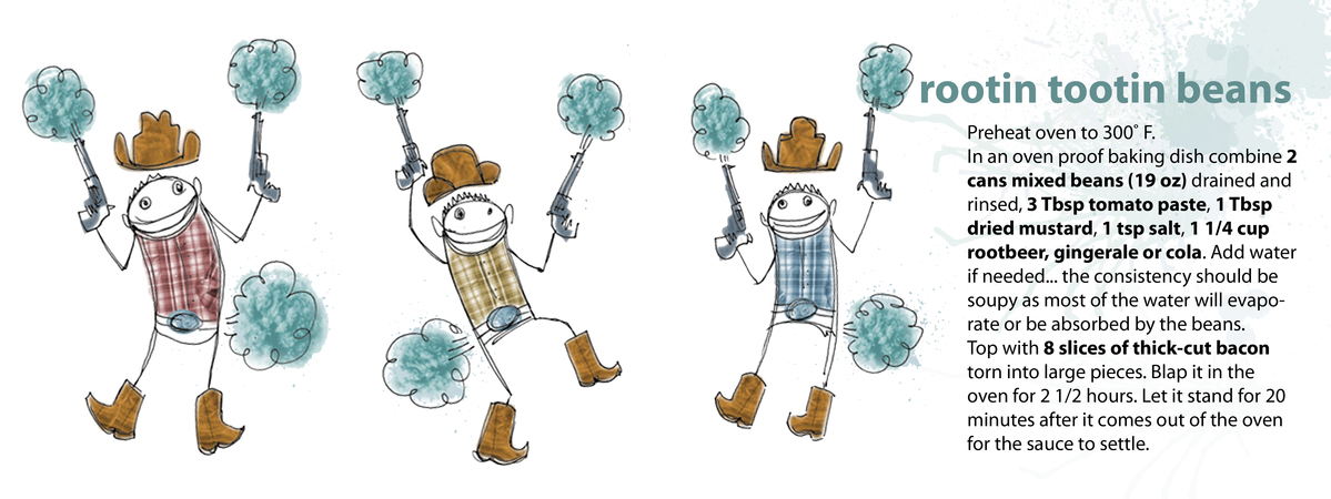 Rootin' Tootin' Beans by Pierre Lamielle