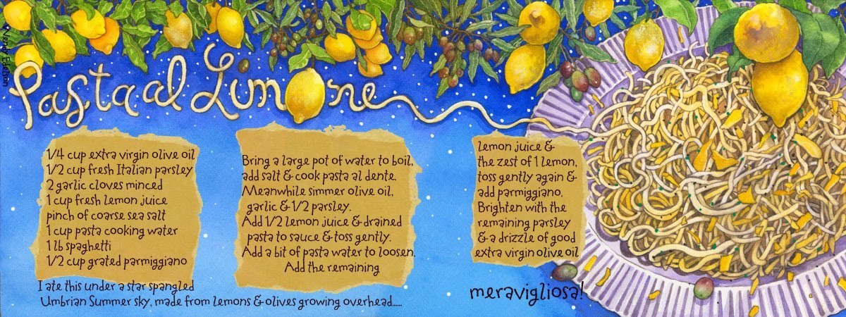 Pasta al Limone by Wendy Edelson