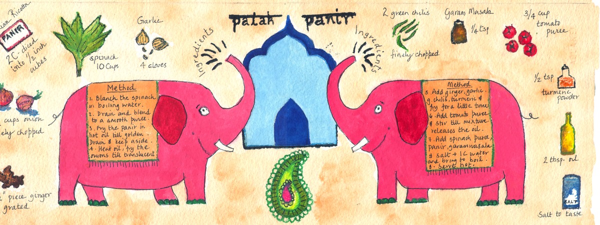 Palak Panir by Kamini Raghavan