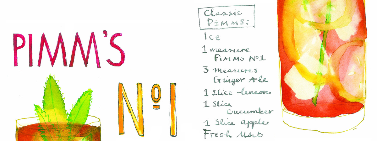 Pimm's No. 1 Cup by Rebecca Bradley
