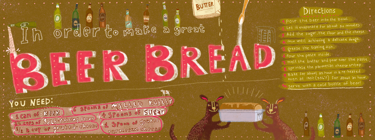 Great Beer Bread by Natalie Waksman- Shenker
