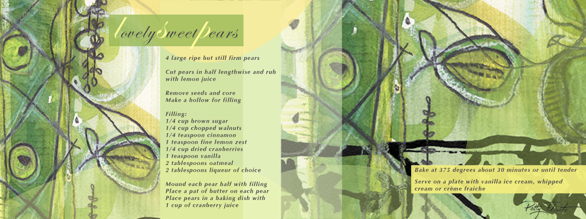 Lovely Sweet Pears by Patty Flauto