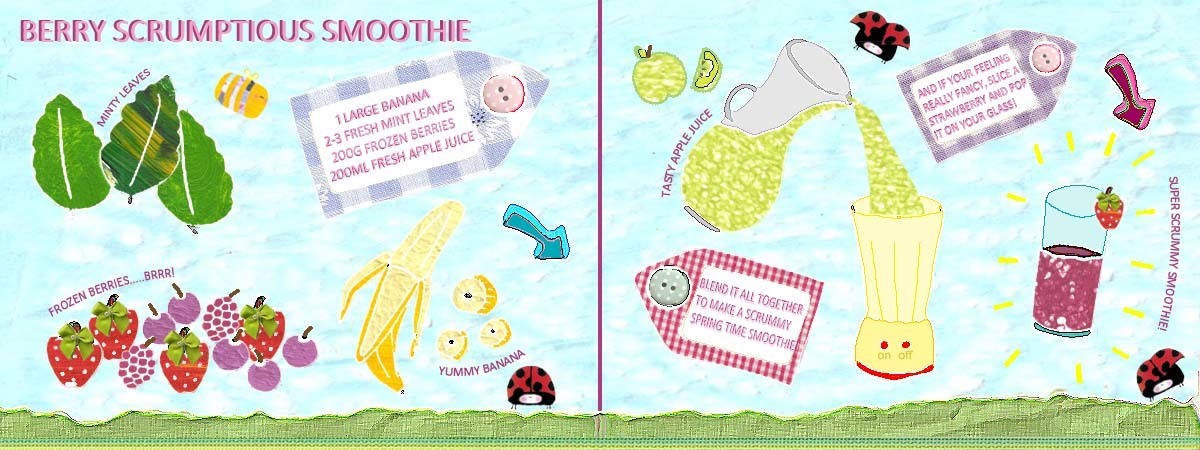 Berry Scrumptious Smoothie by Emily Parkes Berry scrumptious smoothie by emily parkes
