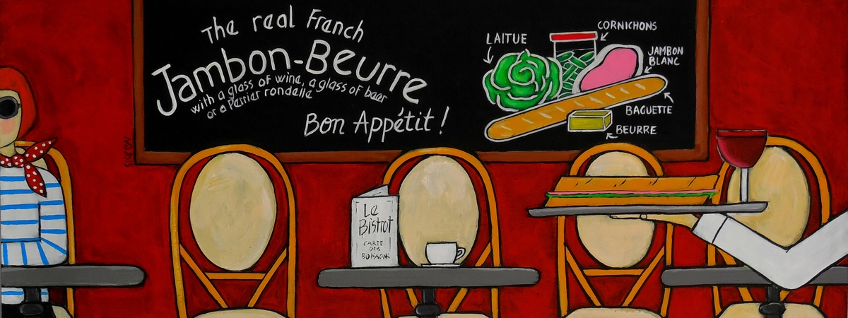 Le JAMBON-BEURRE by NATHALIE GUESDON