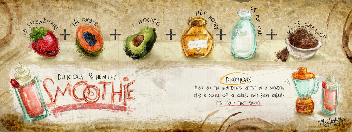 The Simple Smoothie by Abz Hakim