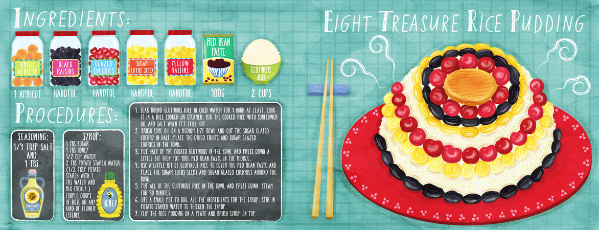 Eight Treasure Rice Pudding by Liv Wan