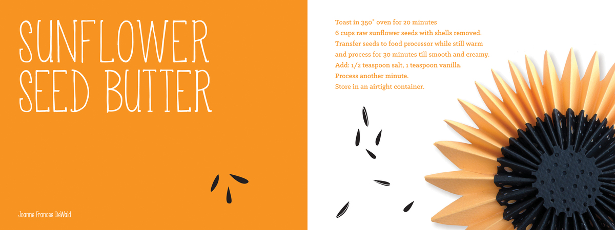 Sunflower Seed Butter by Joanne Frances DeWald