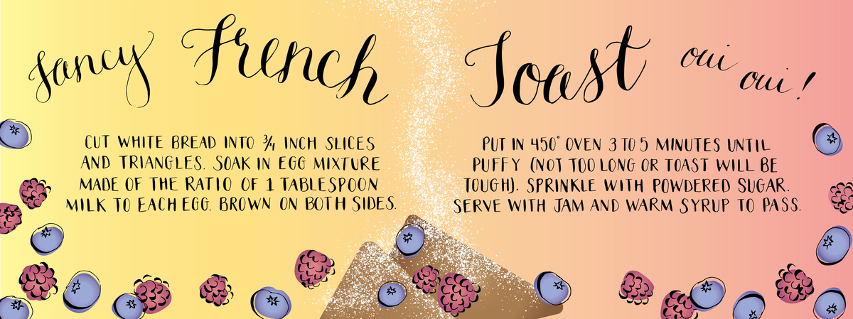Fancy French Toast by Liz Fancett