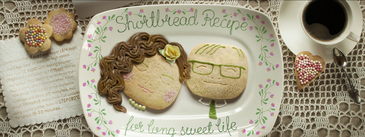 Shortbread recipe for long, sweet life. by Małgorzata Lewandowska-Zych Shortbread recipe