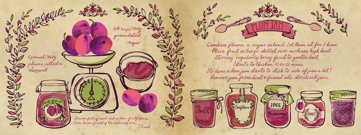 Easy Plum Jam by Ohn Mar Win