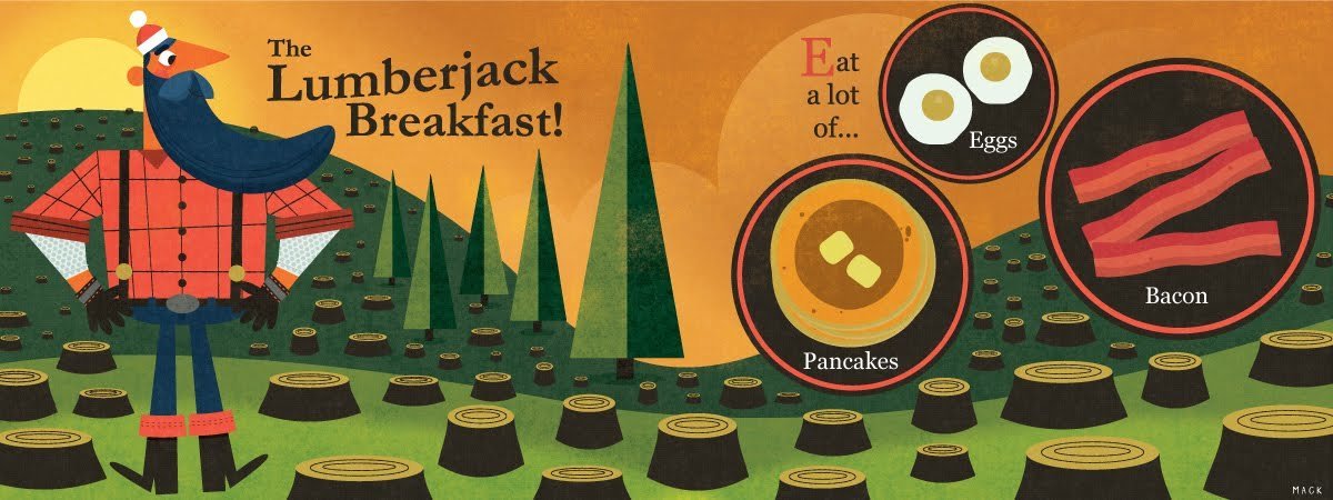 Lumberjack Breakfast by Steve Mack Lumberjack breakfast by steve mack