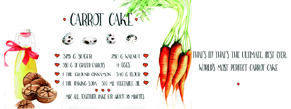 Carrot Cake by Yanina Link