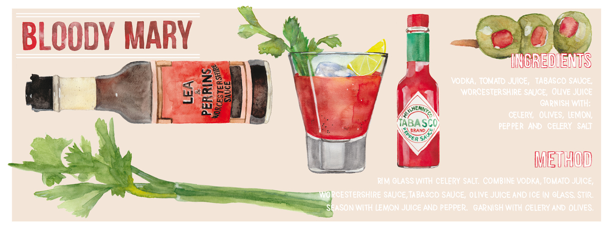 Bloody Mary Cocktail by Sara Brenton