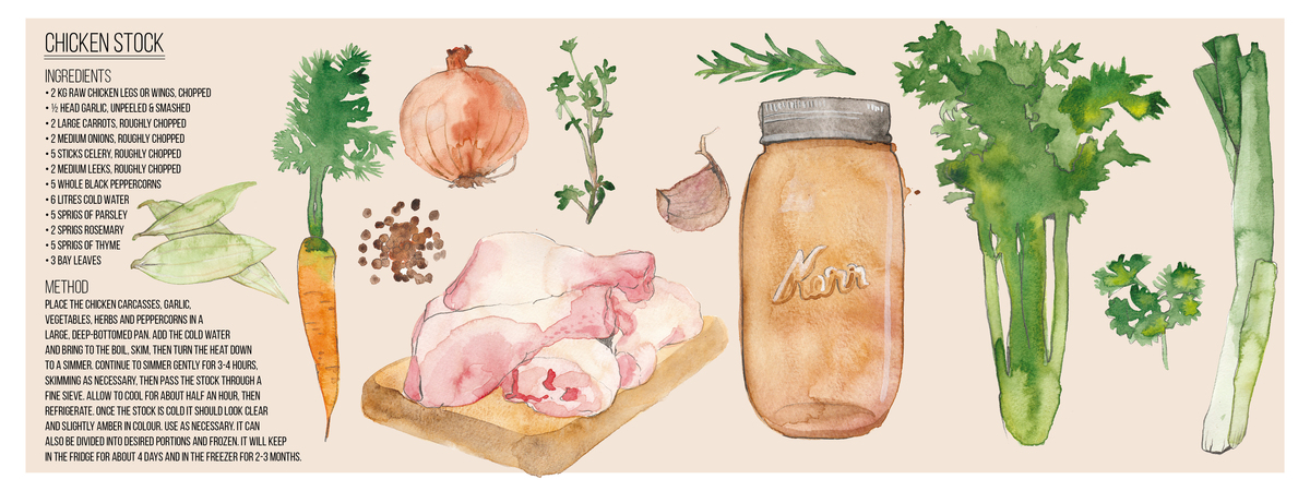 Chicken Stock by Sara Brenton