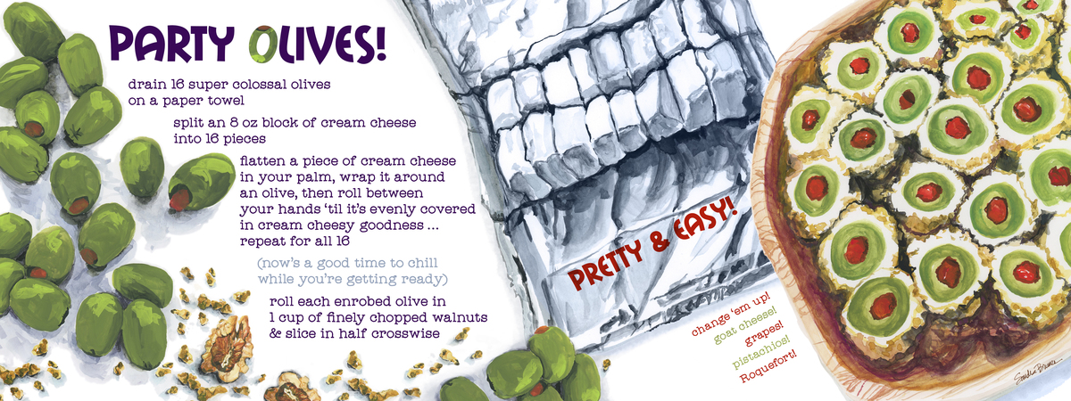 Party Olives! by Sandra Bruner