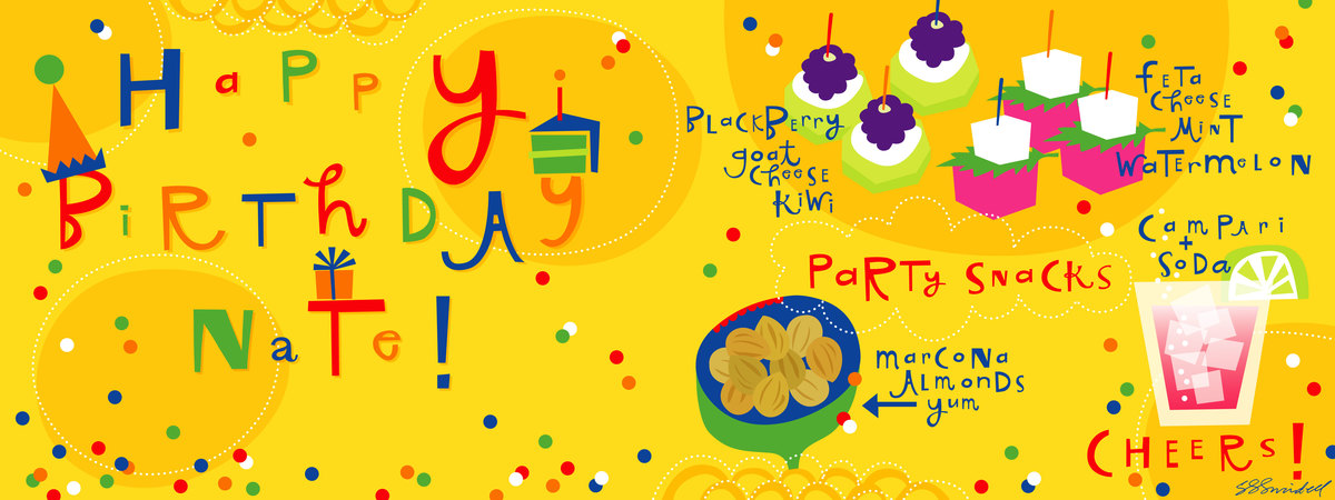 Nate's Birthday Party Snacks by Salli S. Swindell