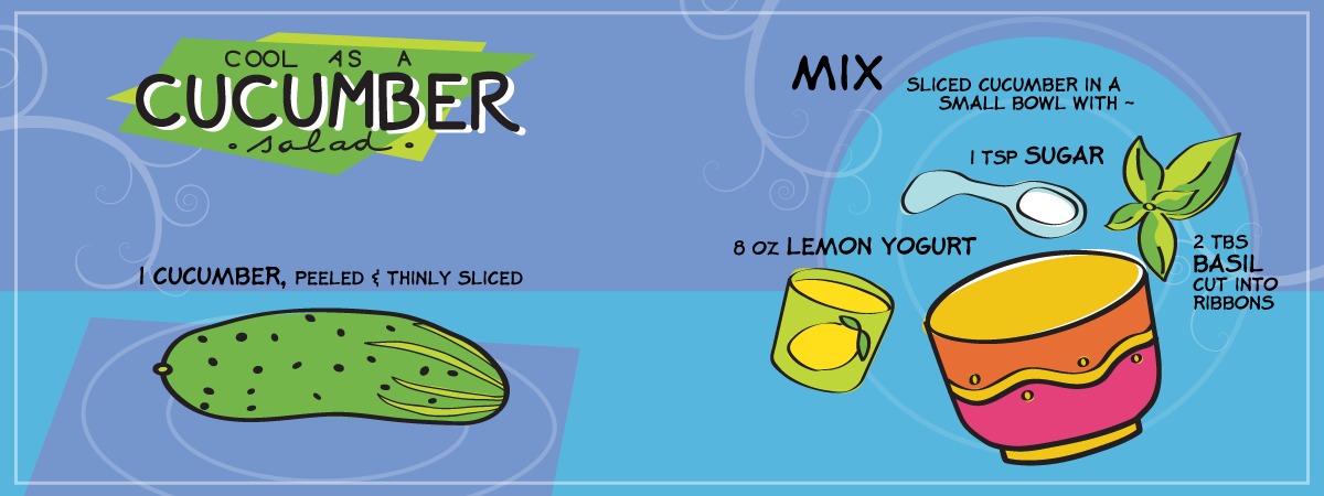 Cucumber Salad by Sue Tincher Maib