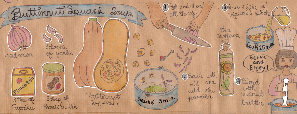 Butternut Squash Soup by Karina Suarez Robertson